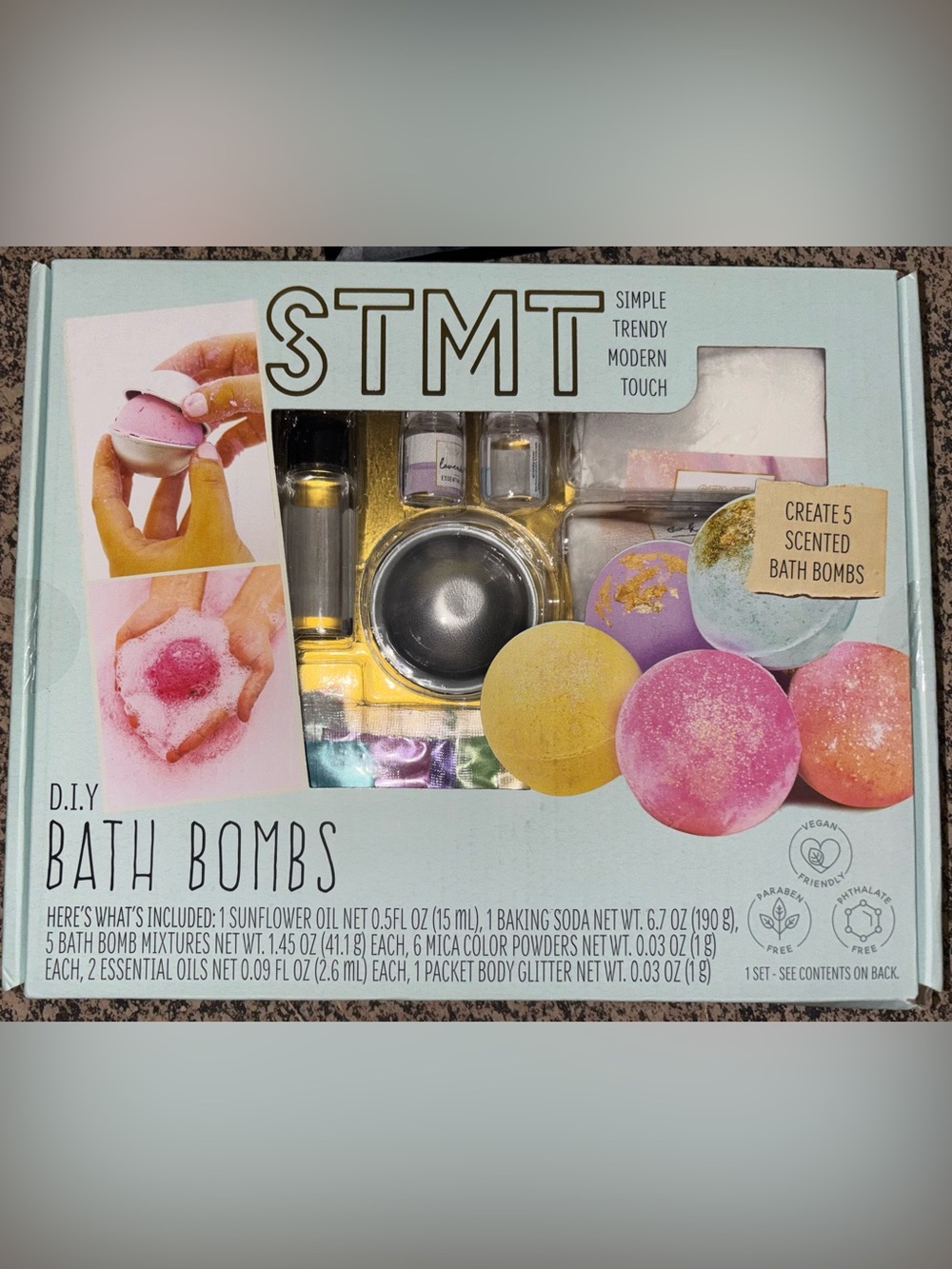 STMT DIY Bath Bombs Kit